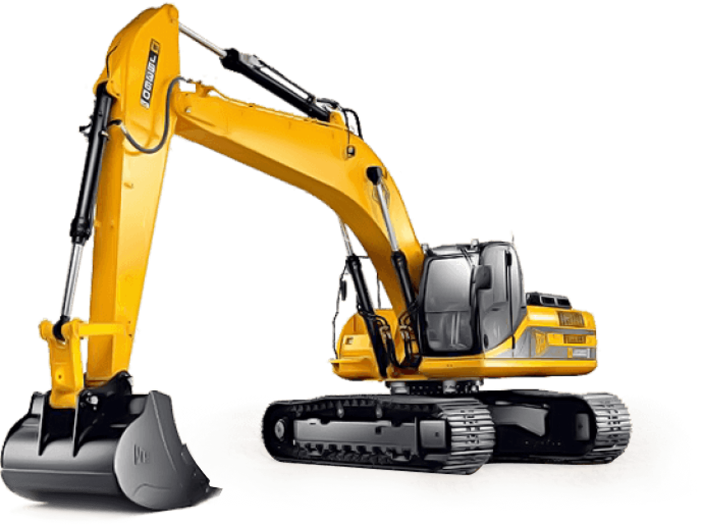 Sample of an excavator vehicle